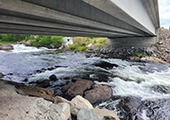 Highway Bridge over Serpent River Rapids